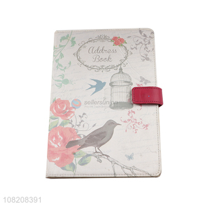 Hot selling exquisite pu cover notebook diary notebook for gift