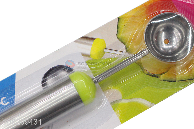 Factory price silver stainless steel fruit melon baller