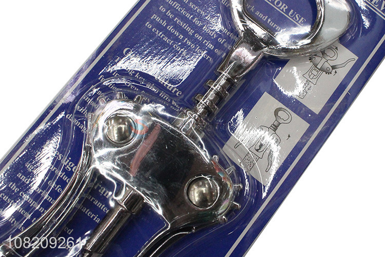 Yiwu Supplier Silver Portable Wine Opener Bottle Opener