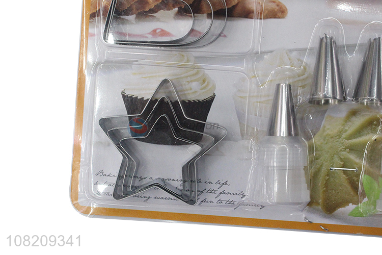 High quality stainless steel cake moulds decorating tools