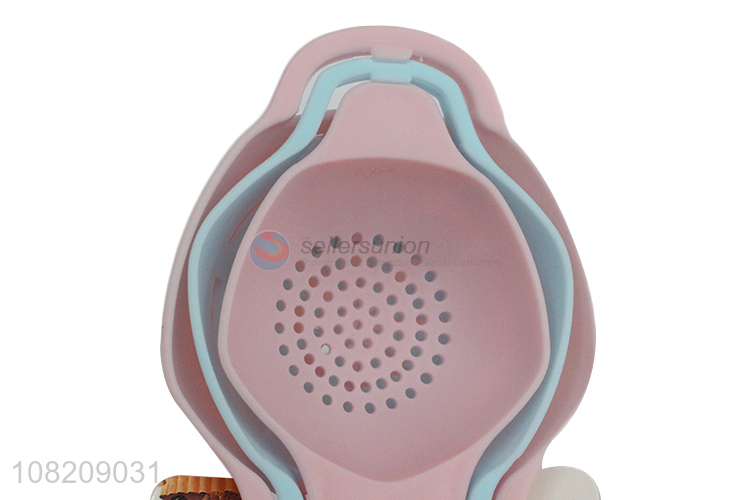 Good wholesale price multicolor slotted spoon for kitchen