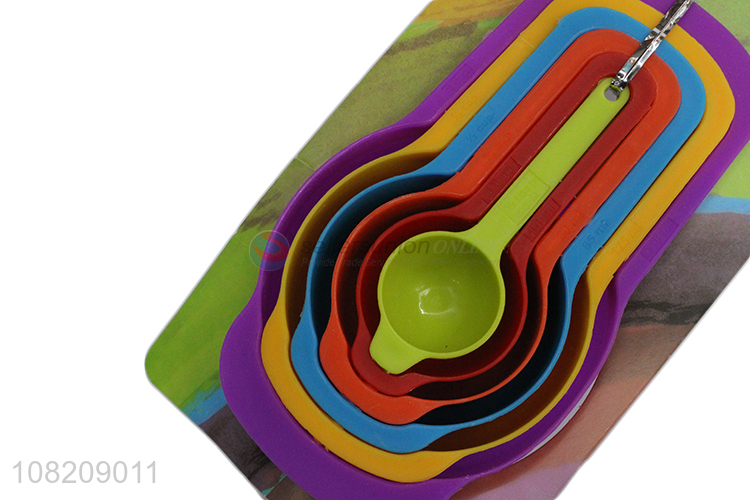 China factory multicolor plastic measuring spoon