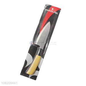 Hot sale stainless steel kitchen knife with wooden handle