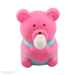 China imports funny animal stress relief toy bear squishy toy