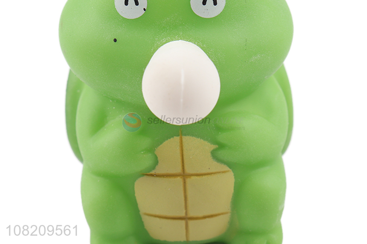 Hot selling soft stress relief squeeze turtle decompression toy