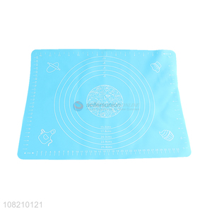 Factory price bpa free non-slip silicone baking mat with measurements