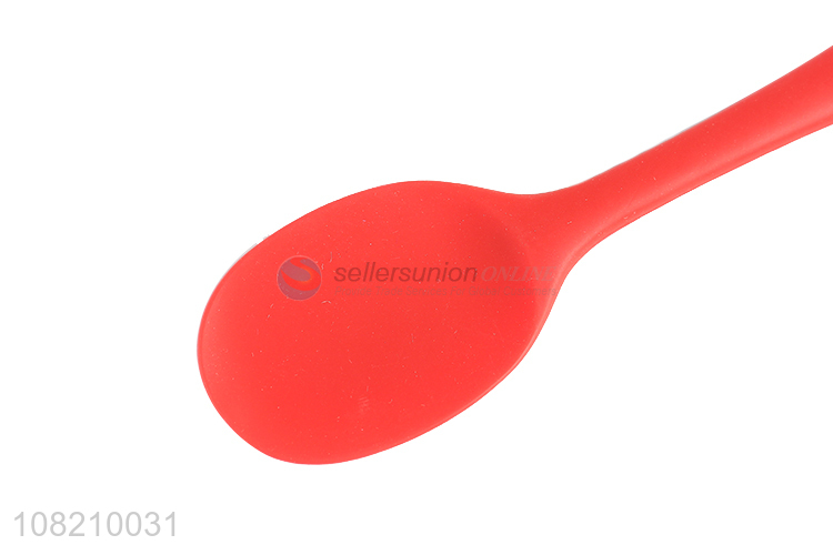 Good quality food grade heat resistant silicone spoon cooking tools