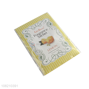 Best seller fresh lemon fragrance sachet hangable sachet