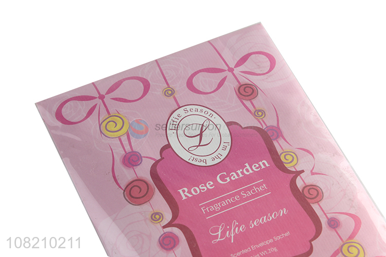 Yiwu direct sale rose hookless fragrance sachet