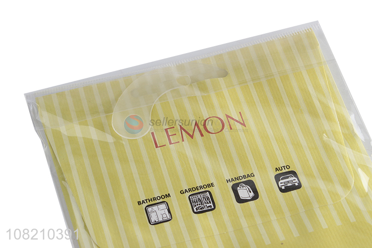 Best seller fresh lemon fragrance sachet hangable sachet