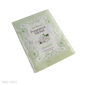 Hot selling natural jasmine fragrance sachet deodorants