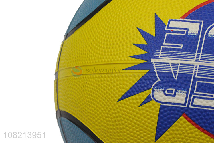 Best Sale Colorful Rubber Basketball Official Size 7 Basketball