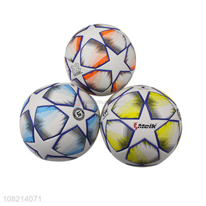 Factory Price Star Pattern Soft Pvc <em>Football</em> Best <em>Soccer</em> Ball