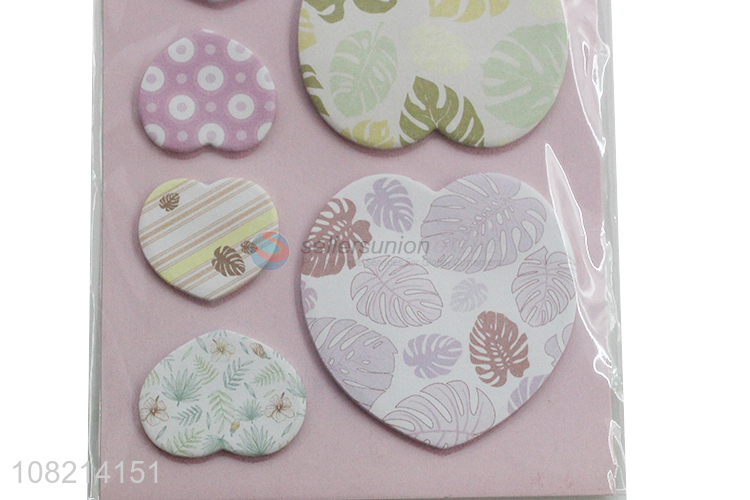 Factory supply self-stick memo pad sticky notes for girls