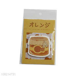 High quality orange jam sticky notes self stick <em>memo</em> <em>pads</em>