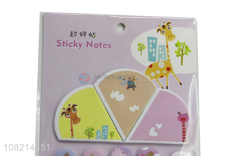 China supplier tearable sticky note kawaii post-it notes
