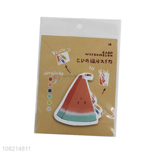 Wholesale watermelon sticky notes self adhesive <em>memo</em> <em>pads</em>