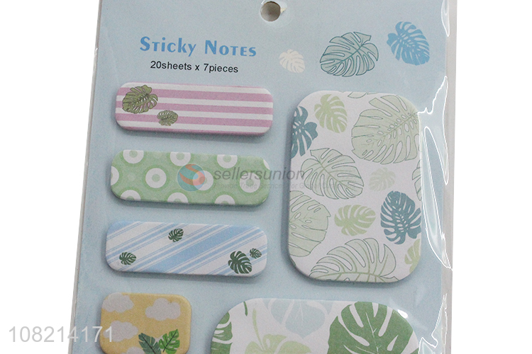 High quality sticky notes self adhesive cartoon note pads