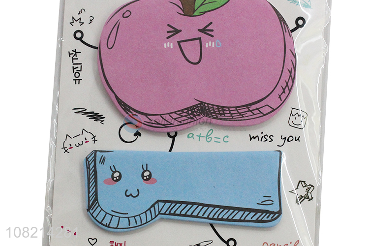 Best selling cute sticky notes cartoon sticky memo pads