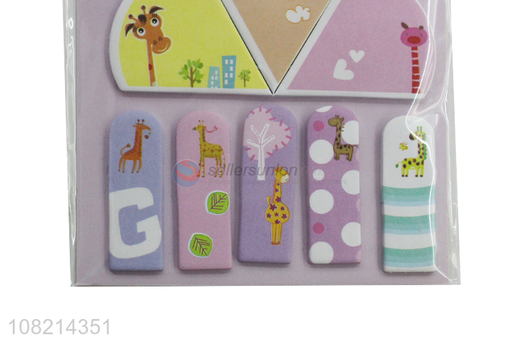 China supplier tearable sticky note kawaii post-it notes