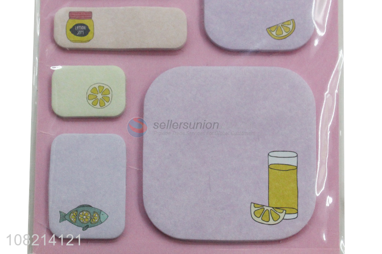 New arrival girls sticky notes students post-it notes