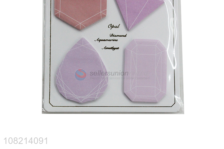 New products diamond shape sticky notes post-it notes