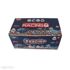 Low price creative mini speed racing car toys vehicle model toys