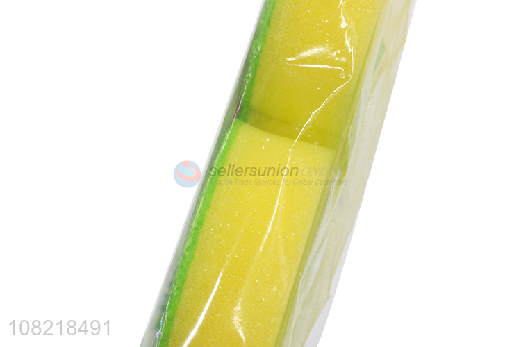 Good sale heavy duty scrub sponge brushes for kitchen cleaning