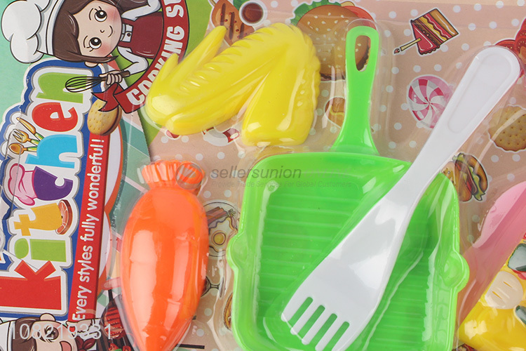 Factory price eco-friendly pretend play kitchen cooking toys