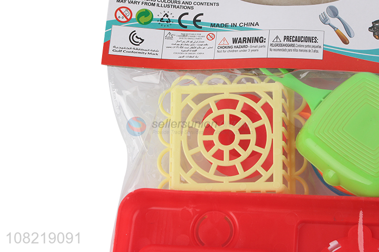 Yiwu wholesale plastic kids pretend play set kitchen toys