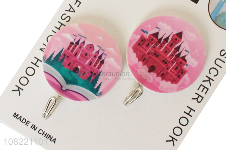Recent design stick on wall hooks kitchen utensils hanging hooks