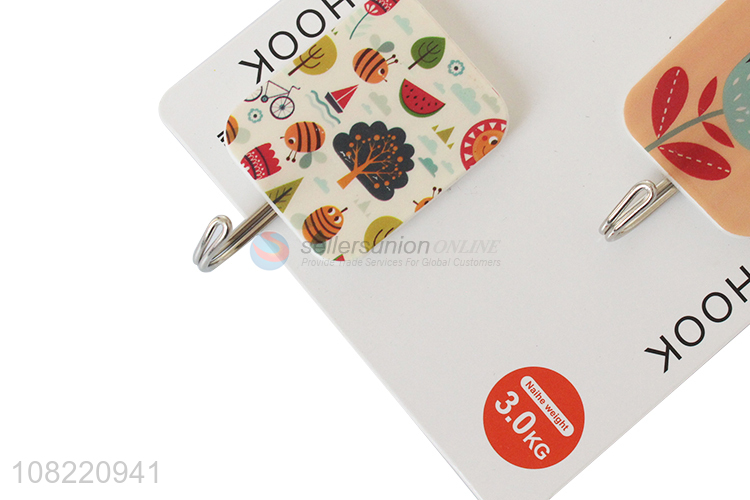 Hot product multi-use sticky hooks wall hanging hooks for hand towel