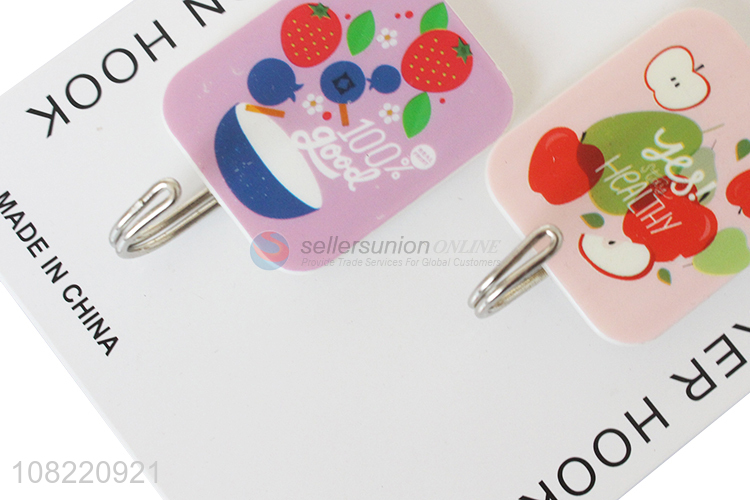 Good quality exquisite sticky hooks wall hanger for bathroom kitchen