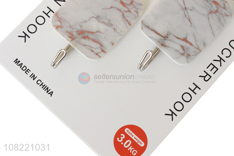 New arrival trendy towel hanging hooks custom self adhesive wall hooks