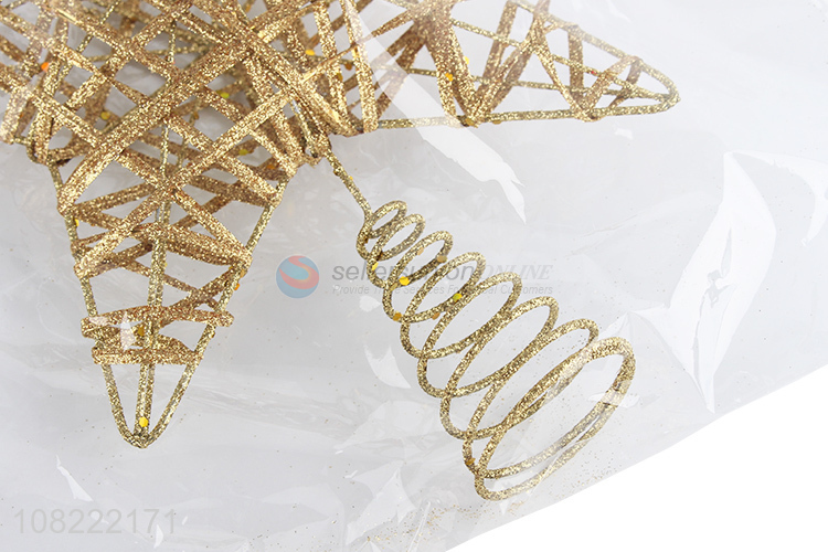 Good Quality Christmas Tree Decoration Hollow Out Star