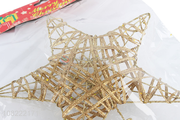 Good Quality Christmas Tree Decoration Hollow Out Star