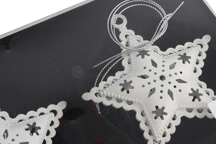 Fashion Iron Five-Pointed Star For Christmas Tree Decoration