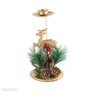 Wholesale Christmas Desktop Decoration Candle Holder