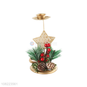 Good Quality Christmas Desktop Decorative Candle Holders