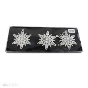 Fashion Hollow Out Snowflake For Christmas Tree Decoration