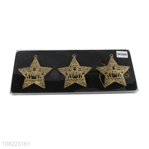 Low Price 3 Pieces Christmas Tree Hanging Ornament Set