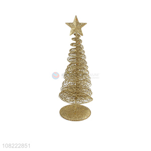 New Arrival Iron Wire Little Christmas Tree Christmas Decoration