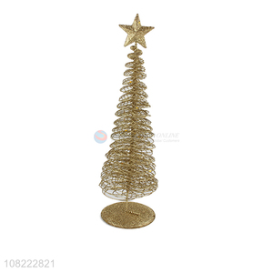 Good Price Iron Wire Little Christmas Tree For Decoration