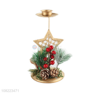 High Quality Christmas Candlestick Fashion Christmas Decoration