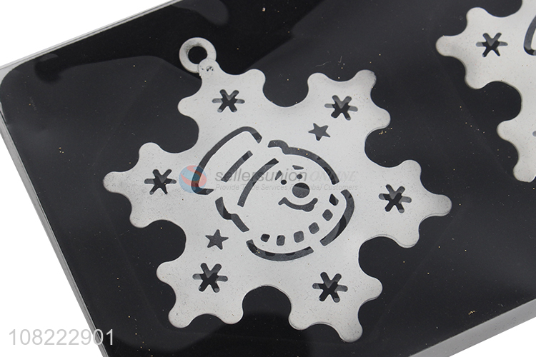 New Arrival Snowflake Shape Christmas Tree Decoration