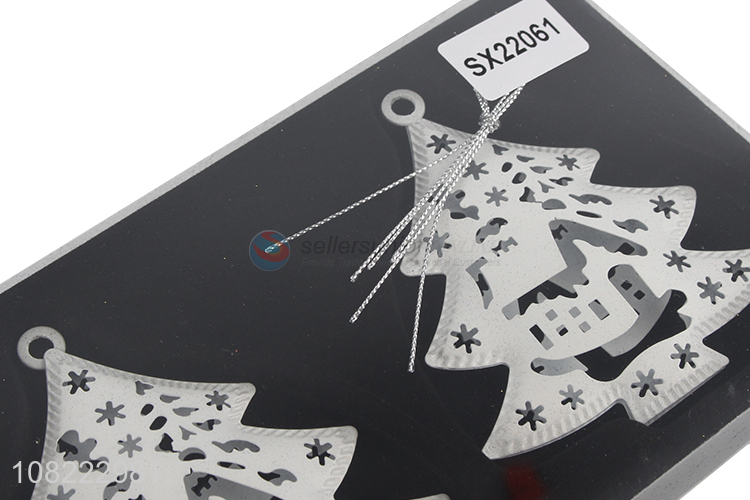 Custom Christmas Tree Decoration Hollow Out Mini Christmas Tree
