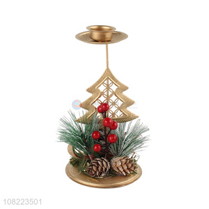Hot Selling Metal Candle Holder For Christmas Decoration