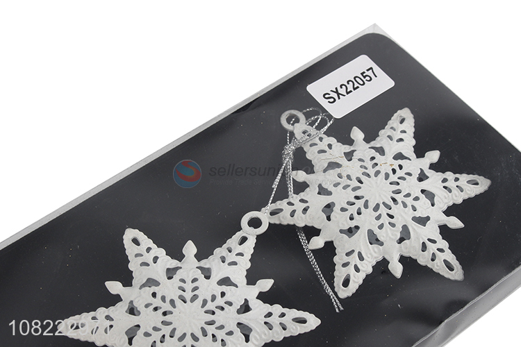 Fashion Hollow Out Snowflake For Christmas Tree Decoration