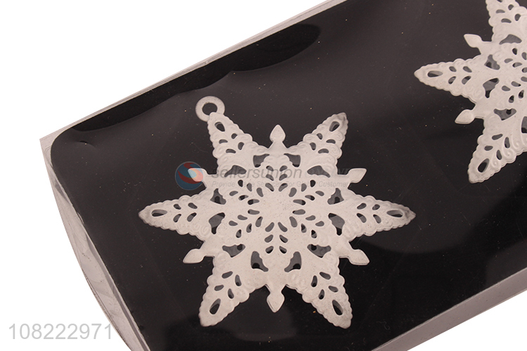 Fashion Hollow Out Snowflake For Christmas Tree Decoration