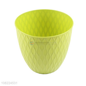 Wholesale fashionable plastic flower pots indoor plastic planter